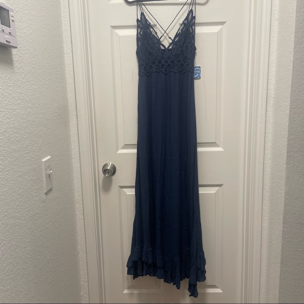 NWT Free People Adella Maxi Slip Dress - Picture 9 of 15